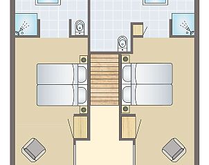 Unterkunft 0547142 - Bungalow Limburg - Mooi Zutendaal | 4-persoons wellnessvilla | 4L