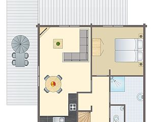 Unterkunft 0547146 - Bungalow Limburg - Mooi Zutendaal | 4-persoons bungalow | 4C