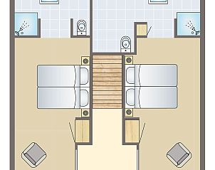 Unterkunft 0547166 - Bungalow Limburg - Mooi Zutendaal | 6-persoons villa | 6CE