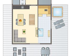Verblijf 054749 - Bungalow Limburg - Mooi Zutendaal | 4-persoons wellnessvilla | 4L