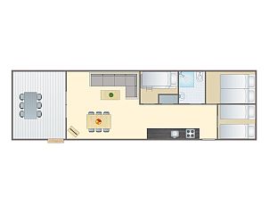 Guest house 054754 • Holiday property Limburg • Mooi Zutendaal | 4-6-persoons chalet | 4-6B 