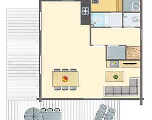 Guest house 054760 - Bungalow Limburg - Mooi Zutendaal | 6-persoons bungalow | 6L