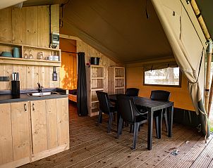 Unterkunft 055016 - Zelthaus Limburg - Safaritent Lake + sanitair