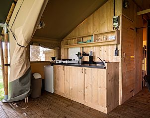 Unterkunft 055019 - Zelthaus Limburg - Safaritent + sanitair