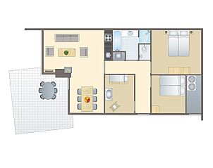 Verblijf 070603 - Bungalow Henegouwen - Village l'Eau d'Heure | 5-persoons babybungalow | 5CN