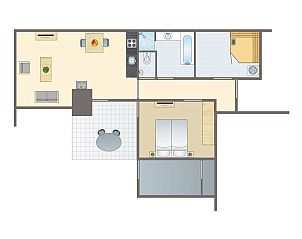 Verblijf 070617 - Bungalow Henegouwen - Village l'Eau d'Heure | 2-persoons bungalow | 2L