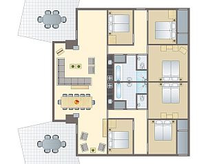 Unterkunft 070639 - Bungalow Hennegau - Village l'Eau d'Heure | 12-persoons bungalow | 12C