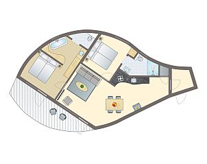 Guest house 0735613 - Bungalow Hainaut - 4-persoons The Leaf | 4B2