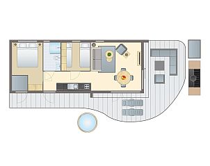 Guest house 082912 - Bungalow Namur - 4-persoons lodge | 4BE4