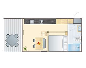 Guest house 0913245 - Bungalow Luxembourg - 2-4 persoons tiny house | 2-4B