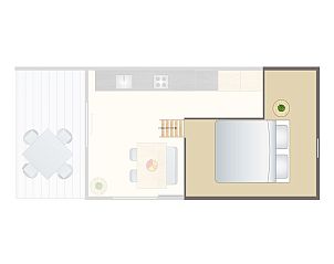 Guest house 0913245 - Bungalow Luxembourg - 2-4 persoons tiny house | 2-4B