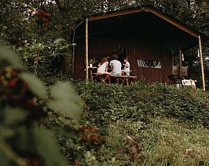 Verblijf 0925580 • Tenthuis Ardennen (Luxemburg) • Tenthuisje met warme privédouche in de tent 