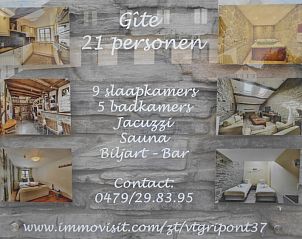 Guest house 0927107 - Holiday property Luxembourg - Vakantiehuis La Grange 21 personen