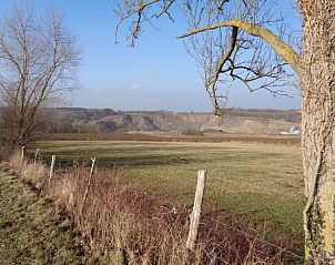 View of the countryside from La Terra vacation home, Durbuy, Ardennes.