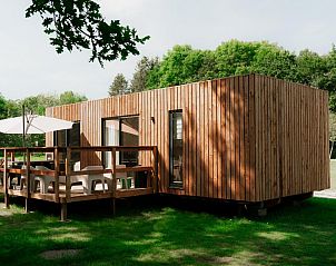 Geniet van de Eco Lodge MOBIWOOD in La Roche-en-Ardenne, een stijlvolle glamping lodge omgeven door de serene natuur van de Ardennen, Belgi.