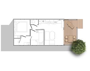 Verblijf 097529 - Vakantiewoning Ardennen (Luxemburg) - Vakantiehuis Camping Papillon Bouillon - Vakantiehuis Premiu