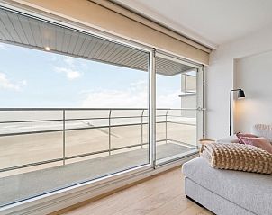 Blankenduyn - A7 Ferienhaus in Blankenberge mit Meerblick vom Wohnzimmer aus, belgische Kste, ideal zum Entspannen und Genieen der Aussicht.