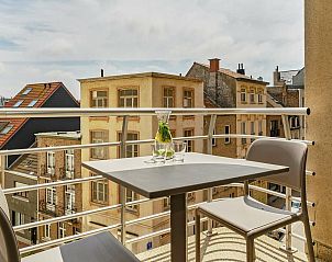 Verblijf 110236 • Vakantiewoning Belgische kust • Essential Suite - 2p | Dubbelbed | Balkon - Stadszicht 