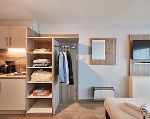 Unterkunft 110237 - Ferienhaus Belgischen Küste - Studio met gedeeltelijk zeezicht zonder balkon| 2p