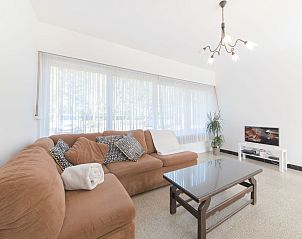 Cozy living room in Holiday home sea-kret, Bredene, Belgian coast. Comfortable sitting area with lots of light for a relaxing stay.