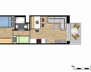 Verblijf 111116 - Vakantiewoning Belgische kust - Familiesuite | 2 volwassenen - 3 kinderen