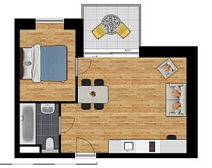 Verblijf 111124 - Vakantiewoning Belgische kust - Suite | 4p