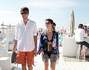 Strandvergngen in der Nhe der Wohnung Vrij en Blij, Am Meer, Belgische Kste.