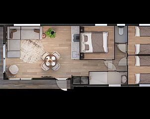 Unterkunft 1140121 - Ferienhaus Belgischen Küste - Duinrand Lodge | 6 personen