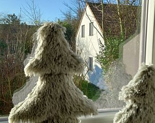 View from De Haan Cottage 670, vacation home on the Belgian coast with atmospheric decoration.