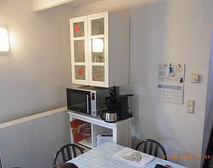 Modern kitchenette in De Haan Cottage 670, vacation home located in De Haan, Belgian coast.