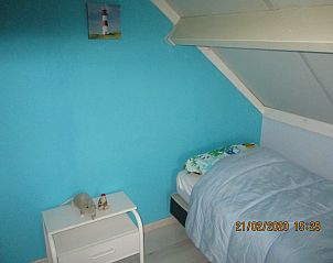 Double bedroom in De Haan Cottage 670, vacation home on the Belgian coast, with a view.